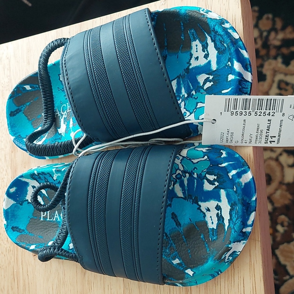 NWT!! Place Toddler Sling- back Sandals; Size:11, Blue